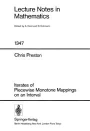 Tapa de Iterates of piecewise monotone mappings on an interval