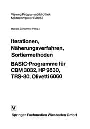 Tapa de Iterationen, Näherungsverfahren, Sortiermethoden