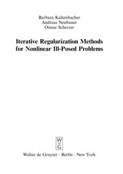 Tapa de Iterative regularization methods for nonlinear ill-posed problems