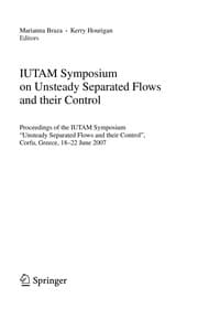 Tapa de IUTAM Symposium on Unsteady Separated Flows and their Control