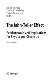 Tapa de The Jahn-teller-effect
