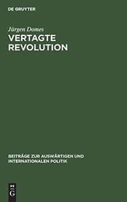 Tapa de Vertagte Revolution (Beiträge Zur Auswärtigen Und Internationalen Politik) (German Edition)