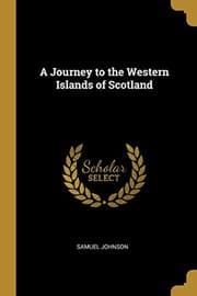 Tapa de A Journey to the Western Islands of Scotland