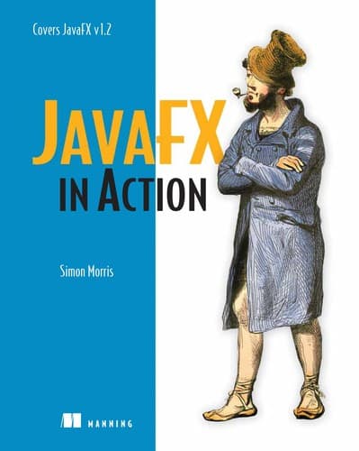 Tapa de JavaFX in action
