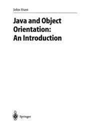Tapa de Java and Object Orientation: An Introduction