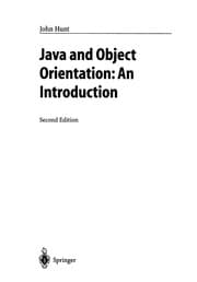 Tapa de Java and Object Orientation: An Introduction