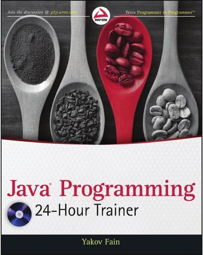 Tapa de Java programming 24-hour trainer