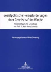Tapa de Sozialpolitische Herausforderungen einer Gesellschaft im Wandel