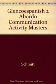 Tapa de Glencoespanish 2 Abordo Communication Activity Masters