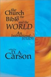 Tapa de The Church in the Bible and the World