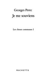 Tapa de Les choses communes