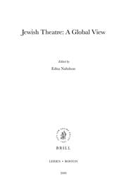Tapa de Jewish theatre