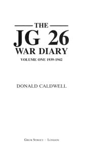 Tapa de The JG 26 war diary
