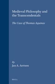 Tapa de Medieval philosophy and the transcendentals
