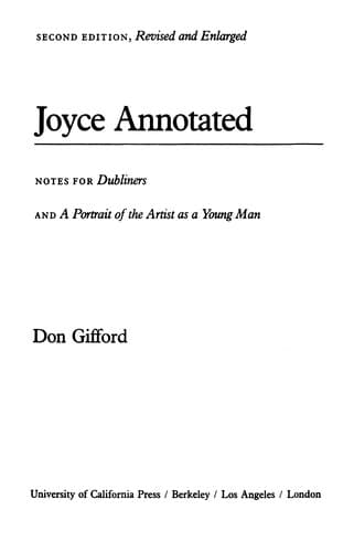 Tapa de Joyce annotated