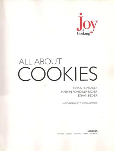 Tapa de Joy of cooking.