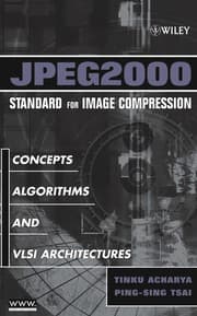 Tapa de JPEG2000 standard for image compression