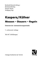 Tapa de Kaspers/Küfner Messen -- Steuern -- Regeln