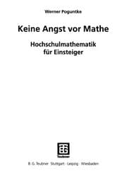 Tapa de Keine Angst vor Mathe