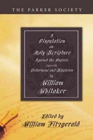 Tapa de A Disputation on Holy Scripture
