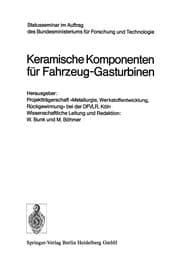 Tapa de Keramische Komponenten für Fahrzeug-Gasturbinen