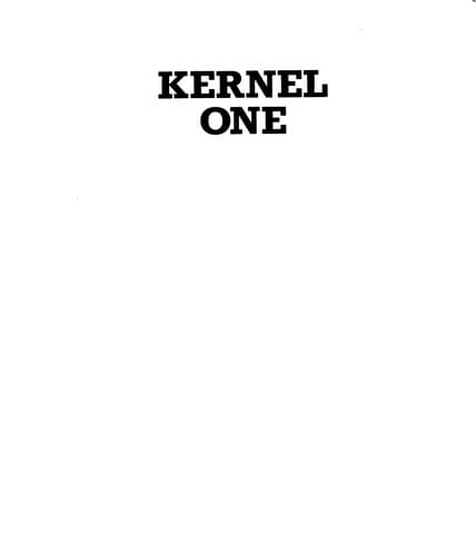 Tapa de Kernel One (KERN)