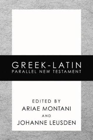 Tapa de Greek-Latin Parallel New Testament
