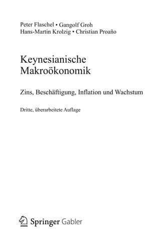 Tapa de Keynesianische Makroökonomik