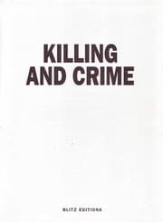 Tapa de Killing and crime