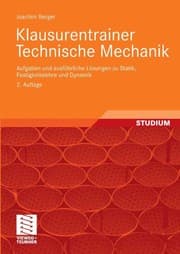 Tapa de Klausurentrainer Technische Mechanik