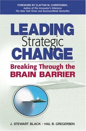 Tapa de Leading strategic change