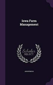 Tapa de Iowa Farm Management