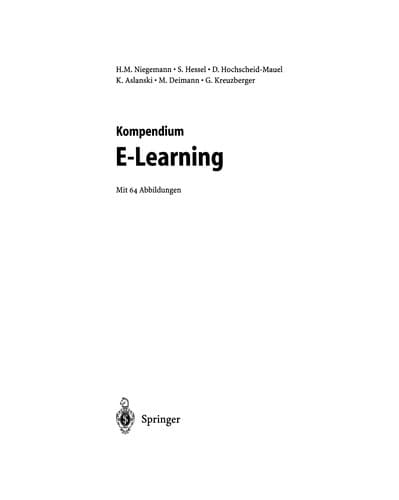 Tapa de Kompendium E-Learning