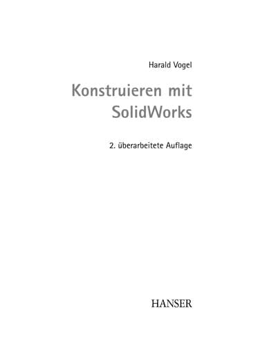 Tapa de Konstruieren mit Solid Works