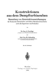 Tapa de Konstruktionen aus dem Dampfturbinenbau
