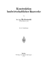 Tapa de Konstruktion landwirtschaftlicher Bauwerke