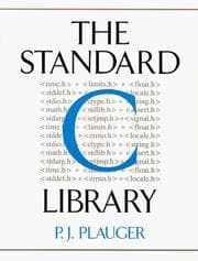 Tapa de The Standard C Library