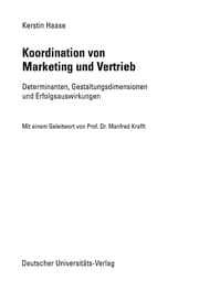 Tapa de Koordination von Marketing und Vertrieb
