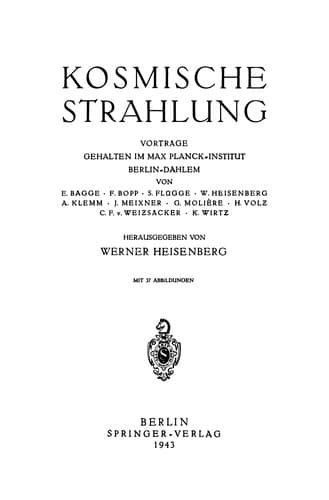 Tapa de Kosmische Strahlung