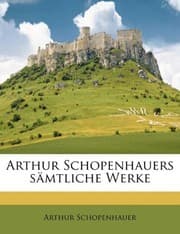 Tapa de Arthur Schopenhauers Samtliche Werke (German Edition)