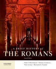 Tapa de A Brief History of the Romans