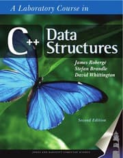 Tapa de A Laboratory Course in C++ Data Structures