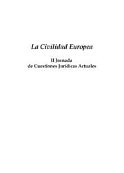 Tapa de La civilidad europea