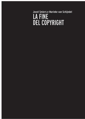 Tapa de La fine del copyright