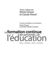 Tapa de La formation continue des personnels de l'éducation