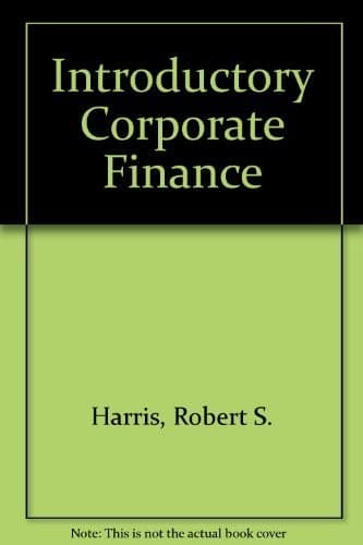Tapa de Introductory corporate finance
