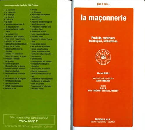 Tapa de La maçonnerie
