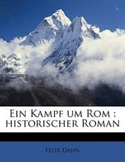 Tapa de Ein Kampf um Rom: historischer Roman (German Edition)