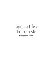 Tapa de Land and life in Timor-Leste