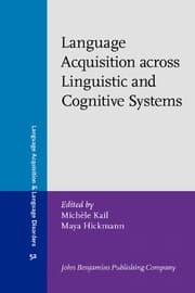 Tapa de Language acquisition across linguistic and cognitive systems